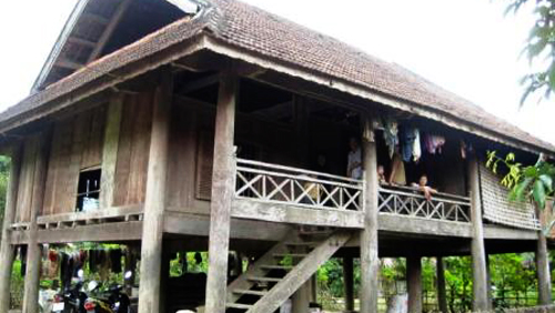 Típica residencia de los Tay en Ha Giang
